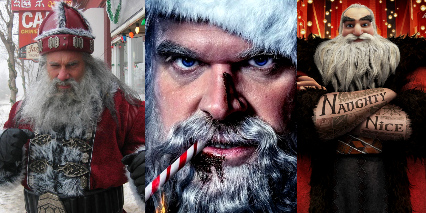 Badass Santas in Media