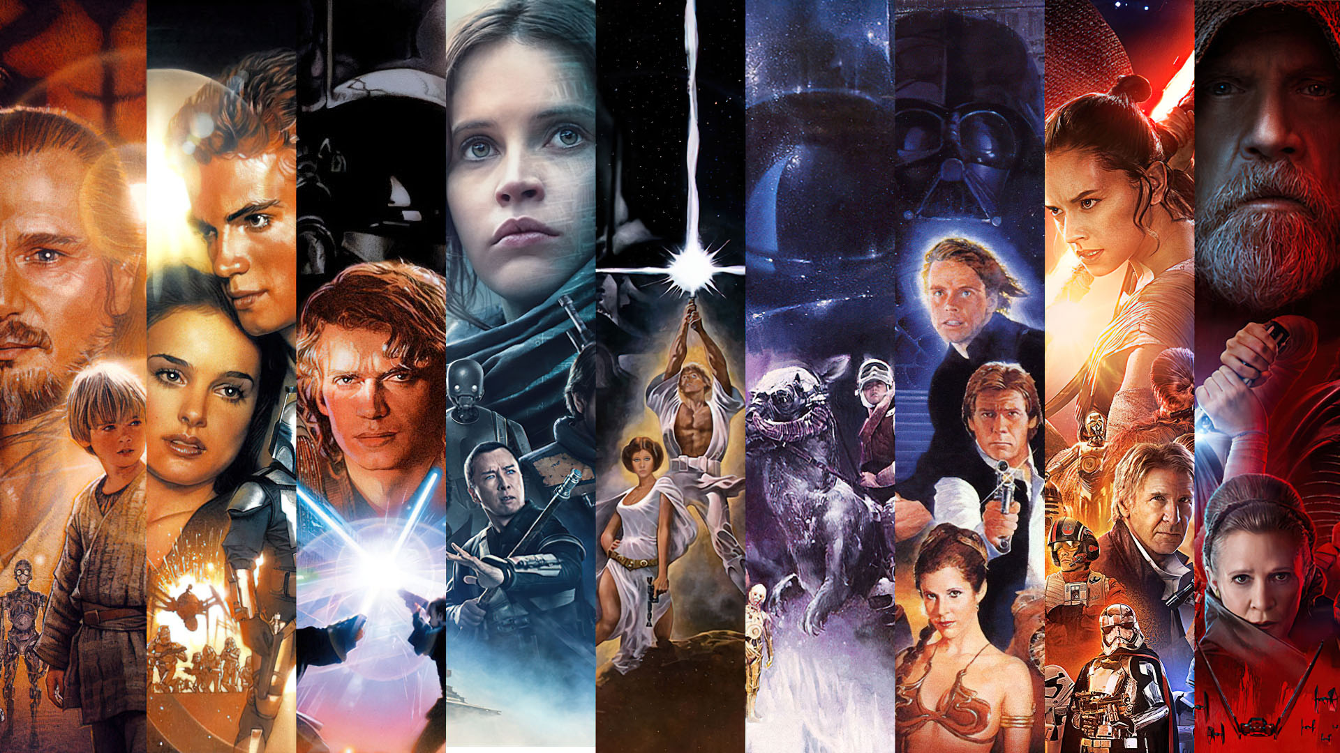 Les lieux de tournage du film Star wars