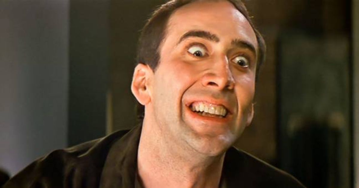 Nicolas Cage in Vampires Kiss