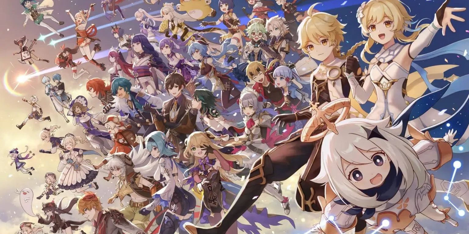 Genshin Impact All Characters large compilation image