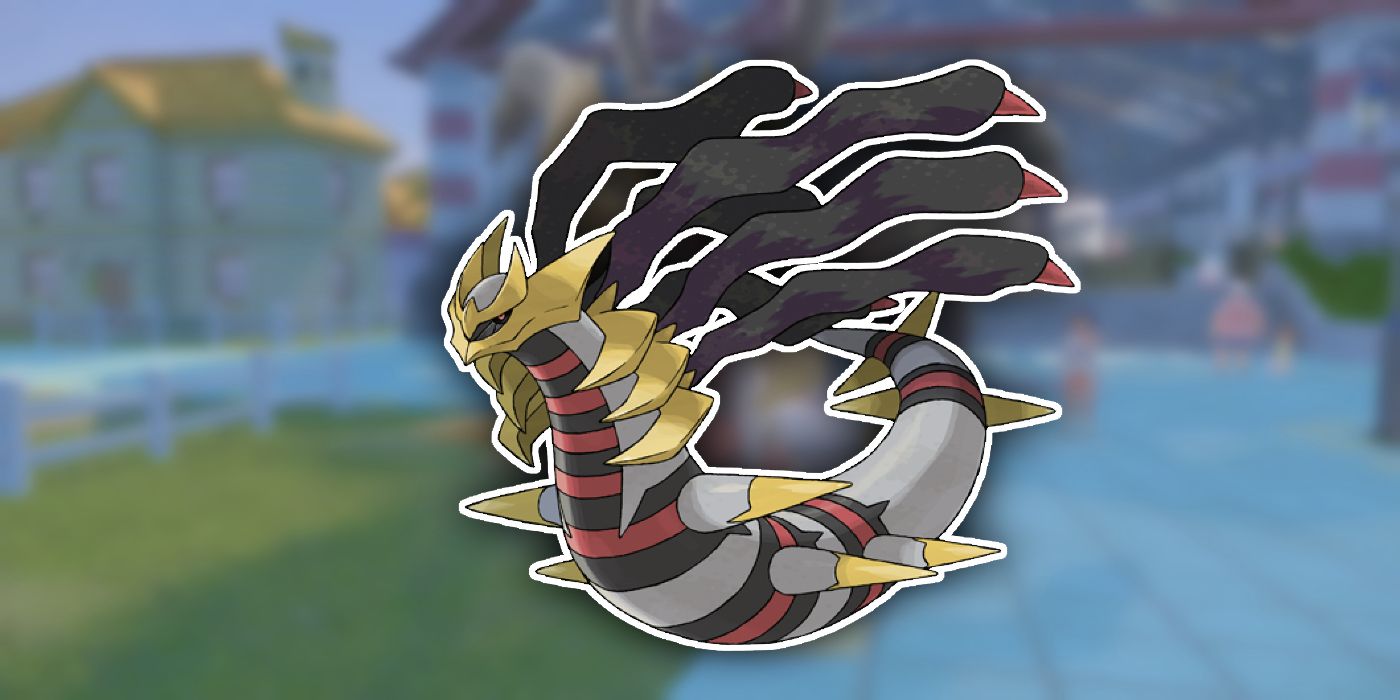 Origin Form Giratina in Pokémon Scarlet and Violet
