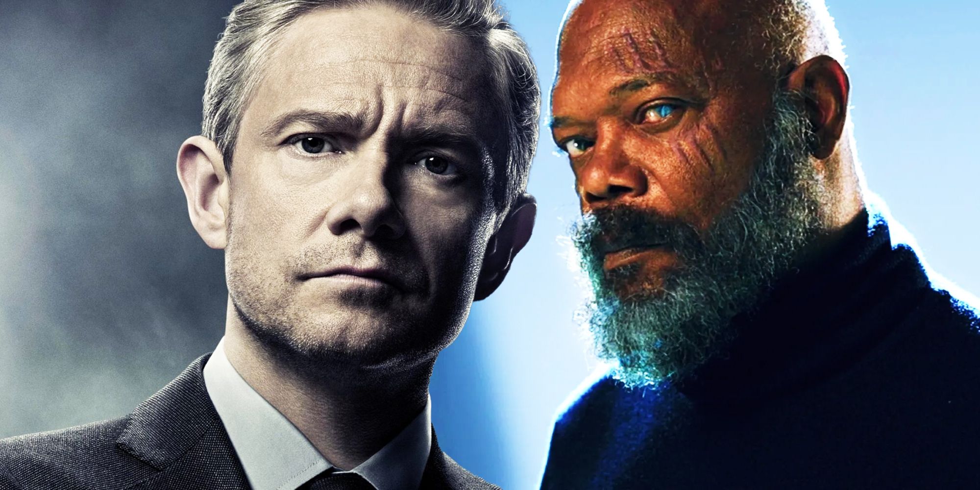 Everett Ross and Nick Fury