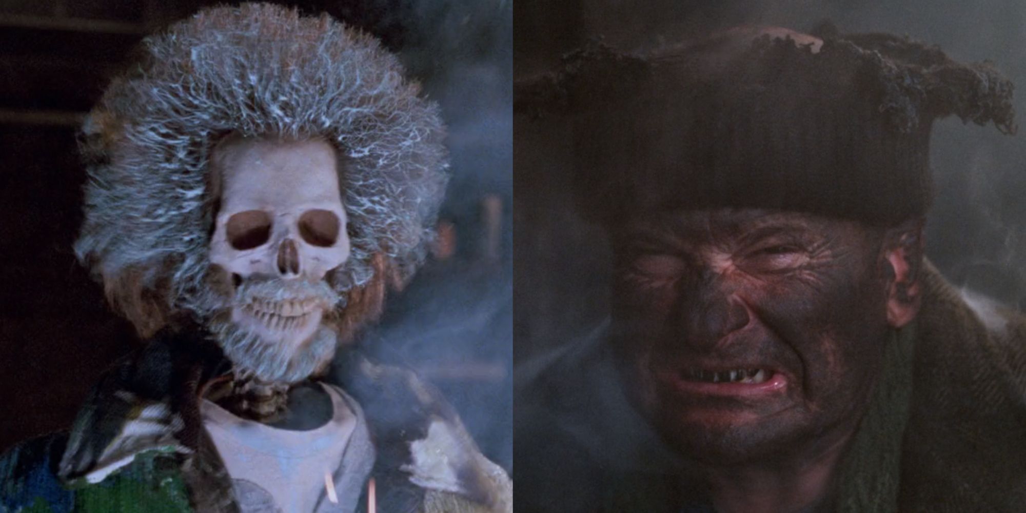 Split of Harry and Marv being subjected to lethal traps in the Home Alone franchise