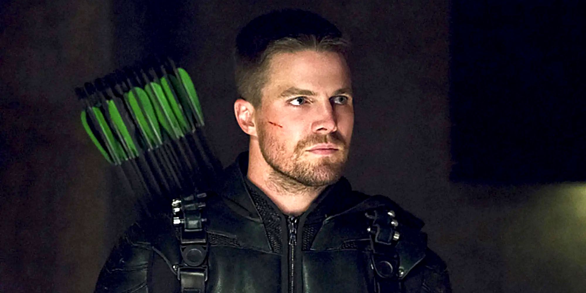 Stephen Amell as Oliver Queen in Arrow