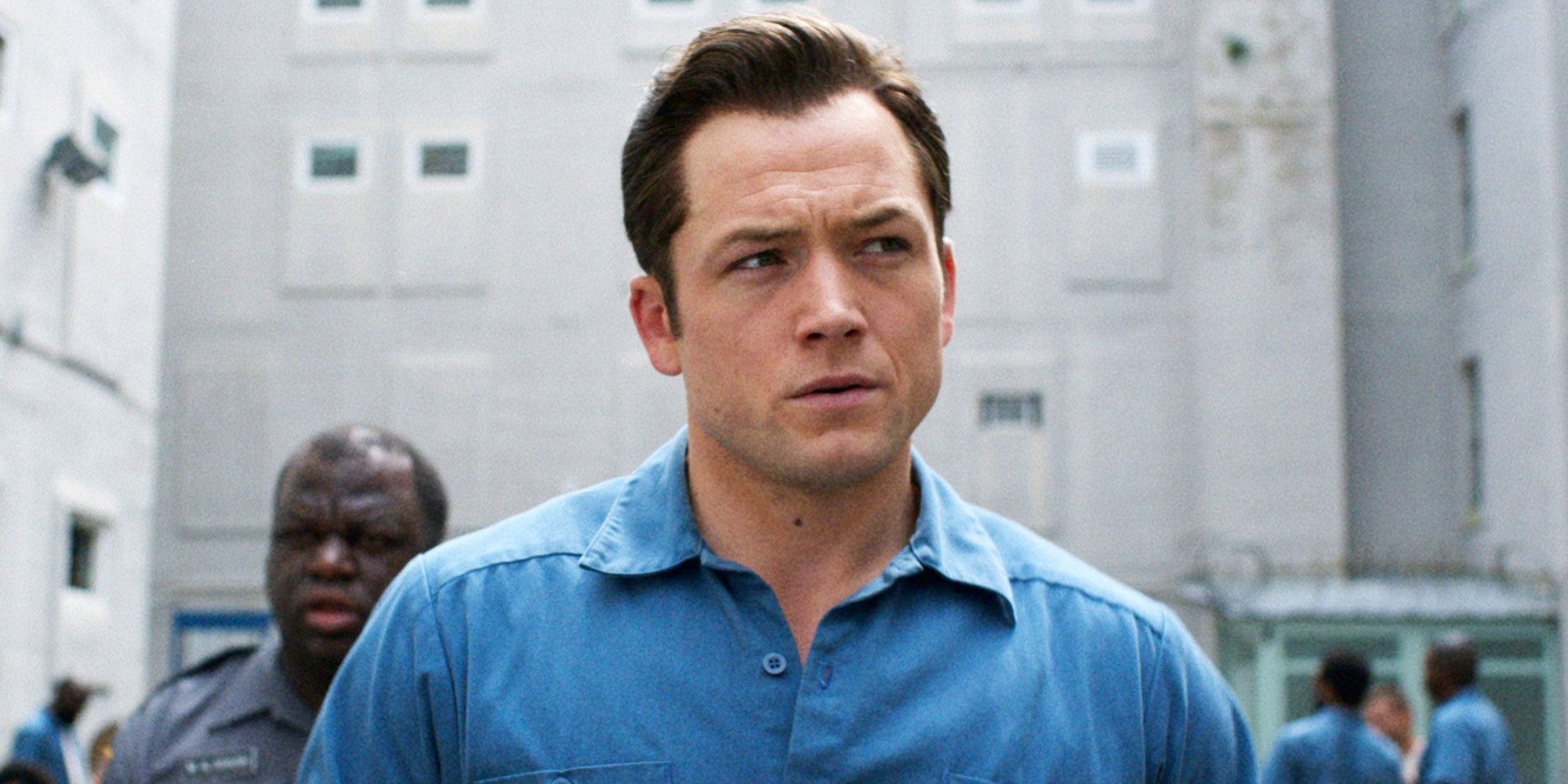 Taron Egerton in the Apple TV series Black Bird
