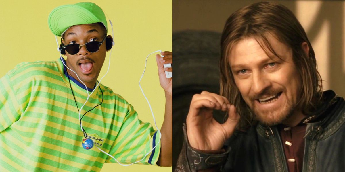 will smith in the fresh prince of bel air and one does not simply meme split image