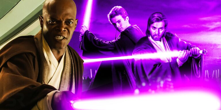 Tous les Jedi qui avaient un sabre laser violet (pas seulement Mace Windu)