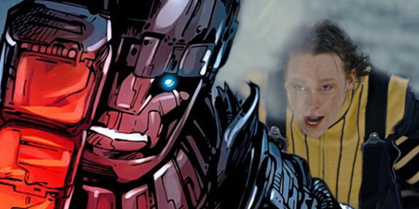 X-Men's Banshee and a Sentinel.