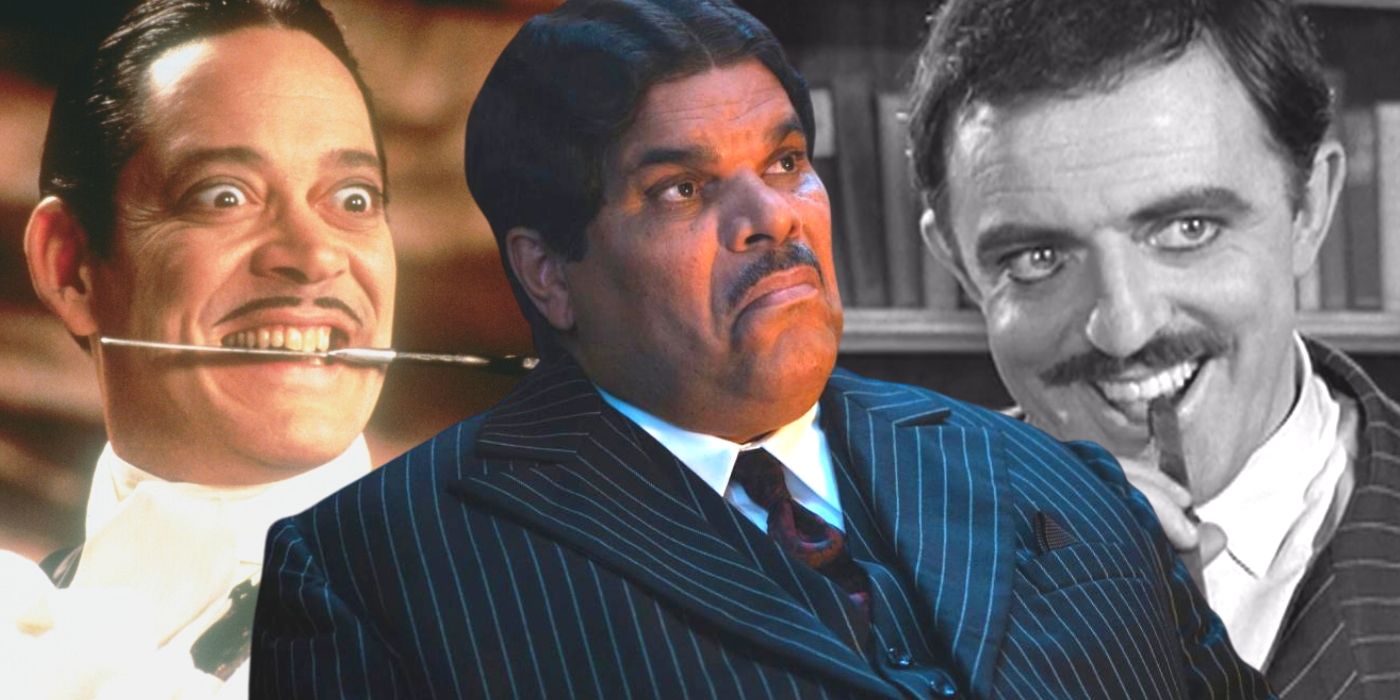 Gomez Addams as portrayed by Raul Julia, Luiz Guzman, and John Astin