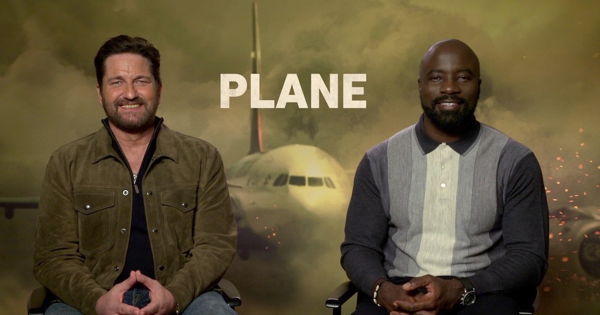 Gerard Butler et Mike Colter sur Jouer l'Everyman