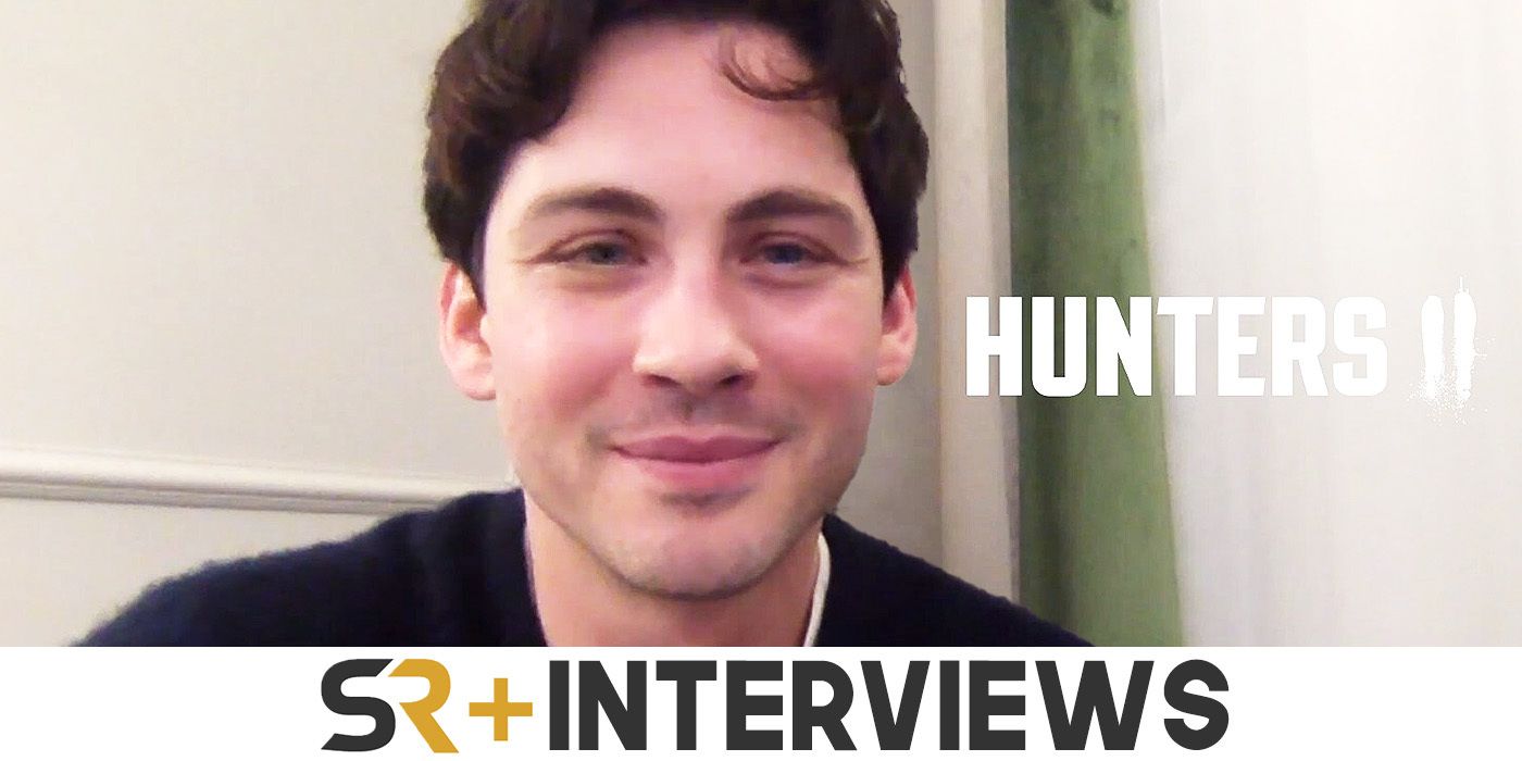 logan lerman hunters season 2 interview