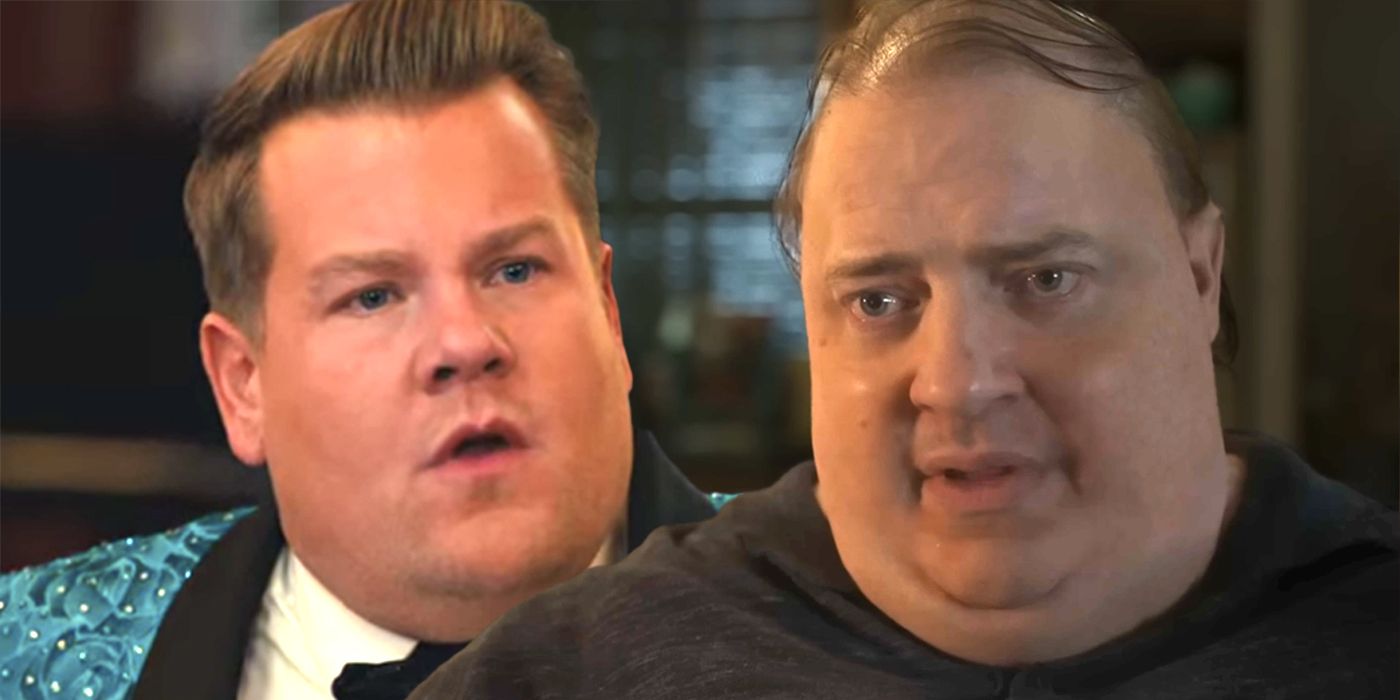 James Corden Brendan Fraser The Whale
