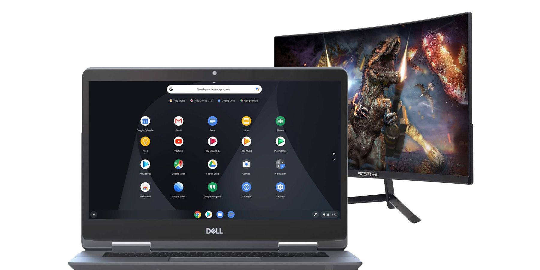 Chrome and Gaming monitor