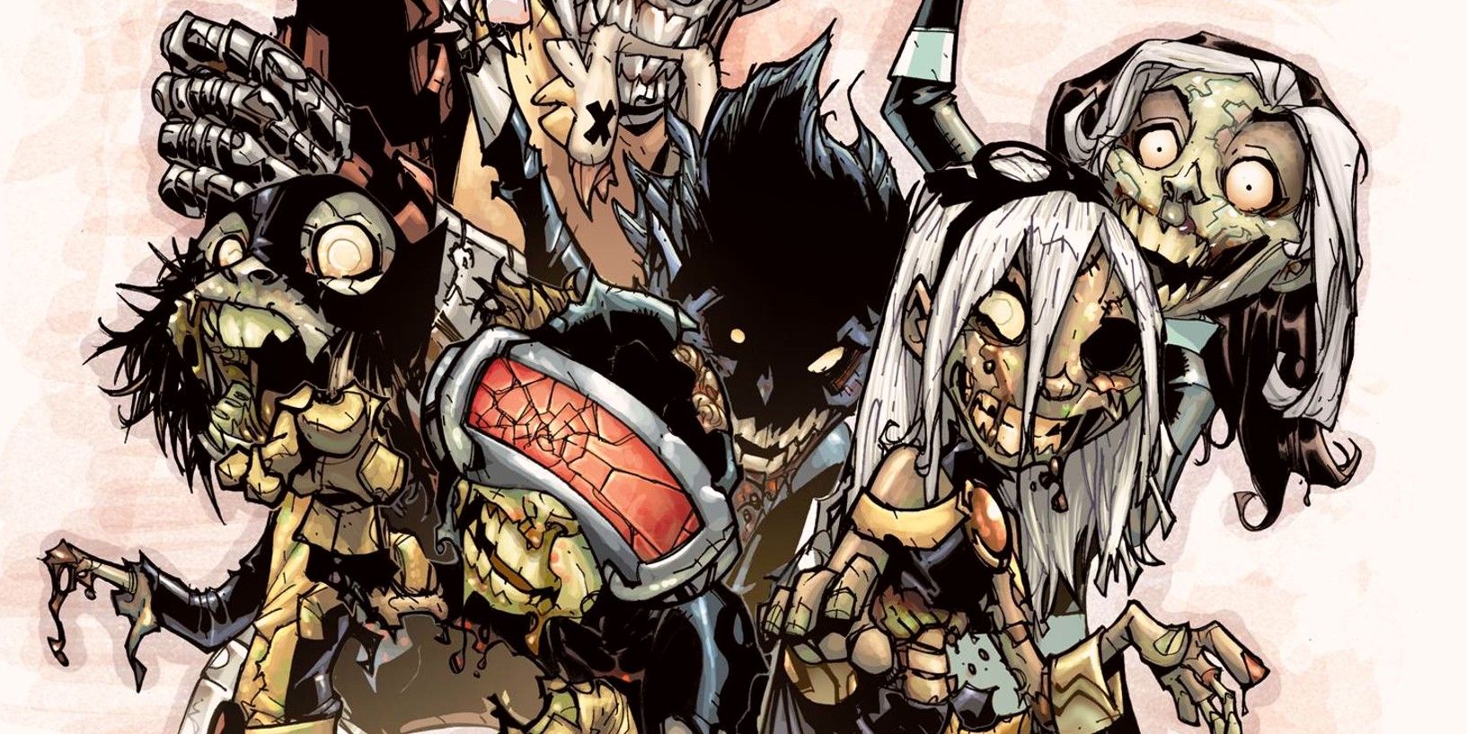 X-Babies 2009 Humberto Ramos Zombie Cover