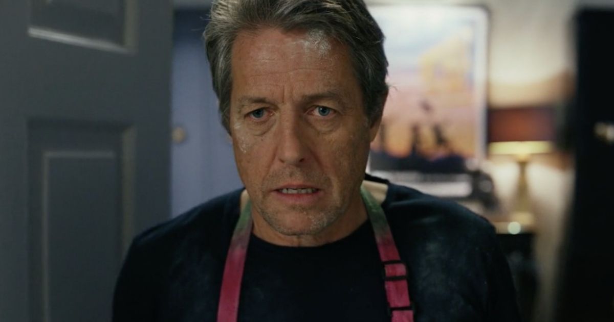 Hugh Grant in Glass Onion