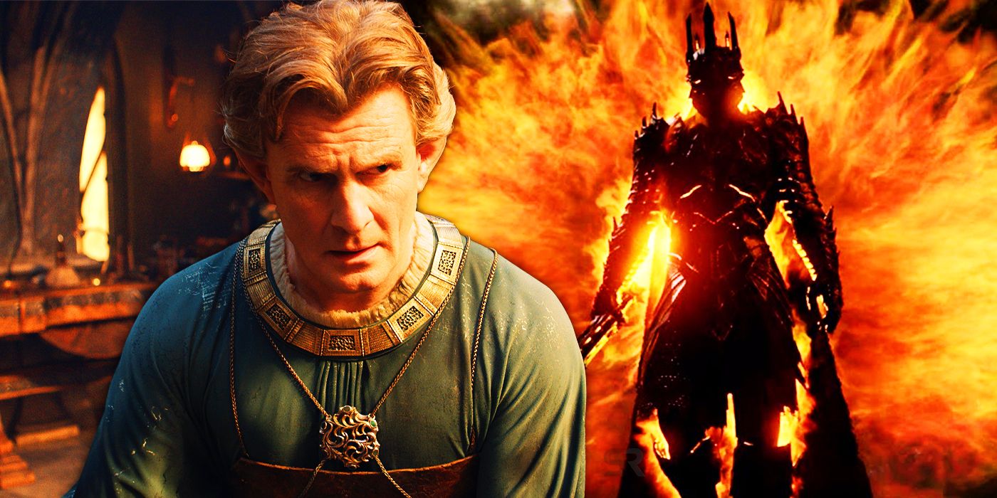The Rings of Power's Celebrimbor and LOTR's Sauron
