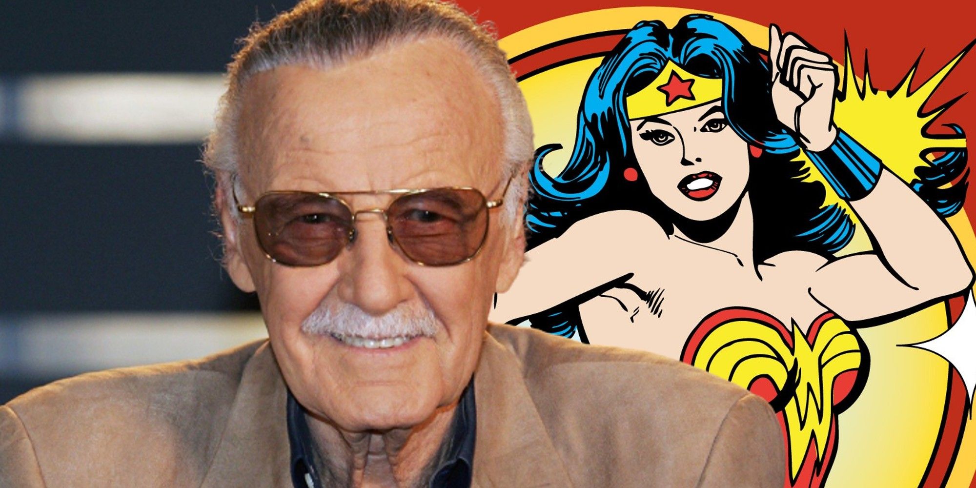 stan lee and wonder woman