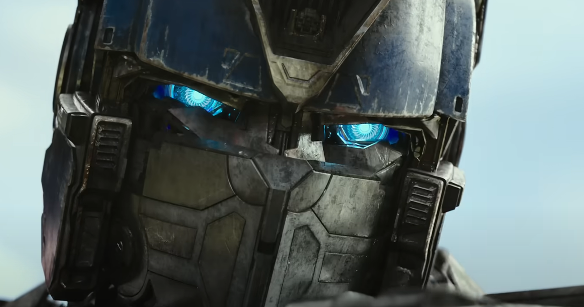 Aperçu des affiches et des statues de Rise of the Beasts Blockbuster