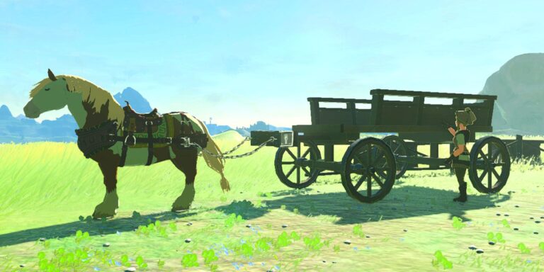 Comment attacher un cheval à un chariot dans Zelda : Tears of the Kingdom