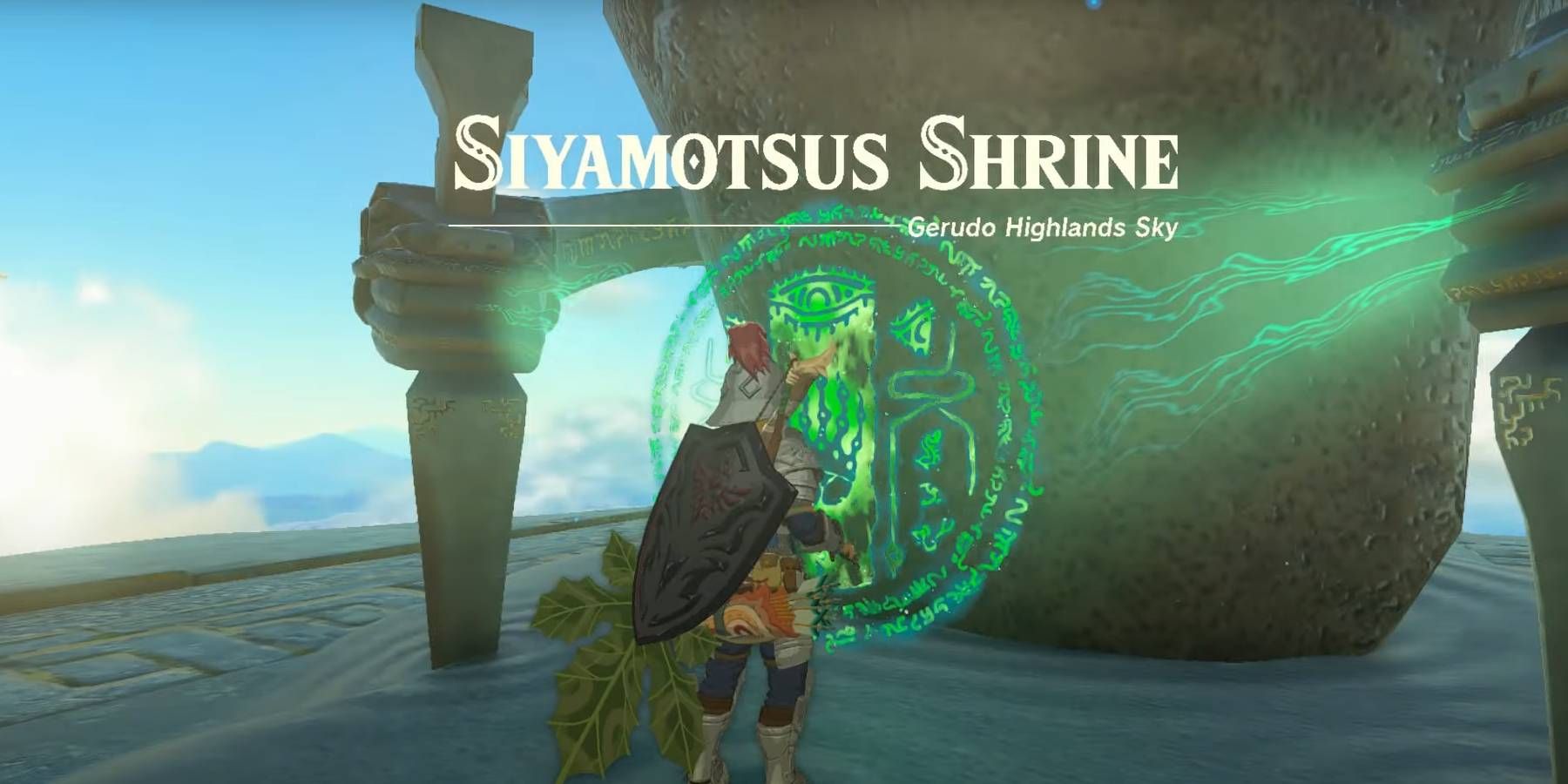 Zelda: Tears of the Kingdom Siyamotsus Shrine Found in Gerudo Highlands Sky