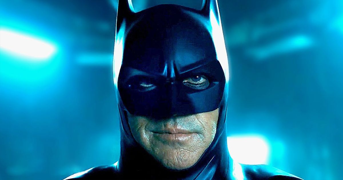 Michael Keaton as Batman in The Flash