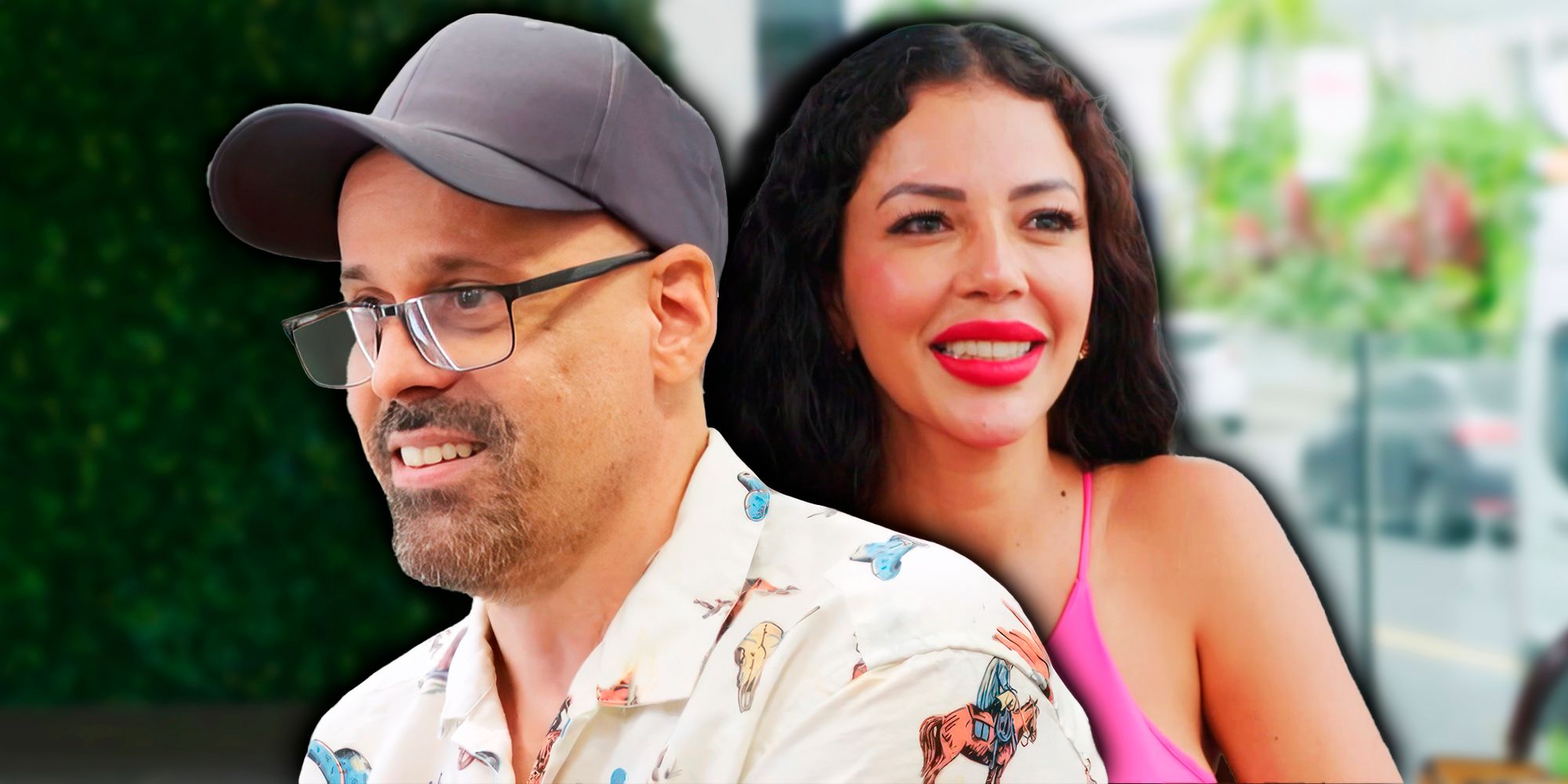 gino jasmine 90 day fiance both smiling in montage