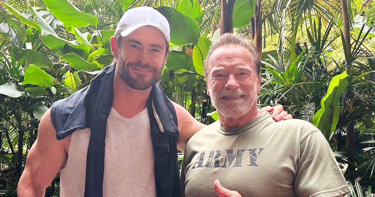 Arnold Schwarzenegger Chris Hemsworth