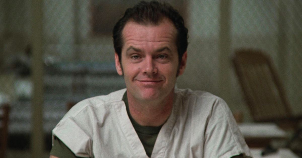 Jack Nicholson in One Flew Over the Cuckoo's Nest