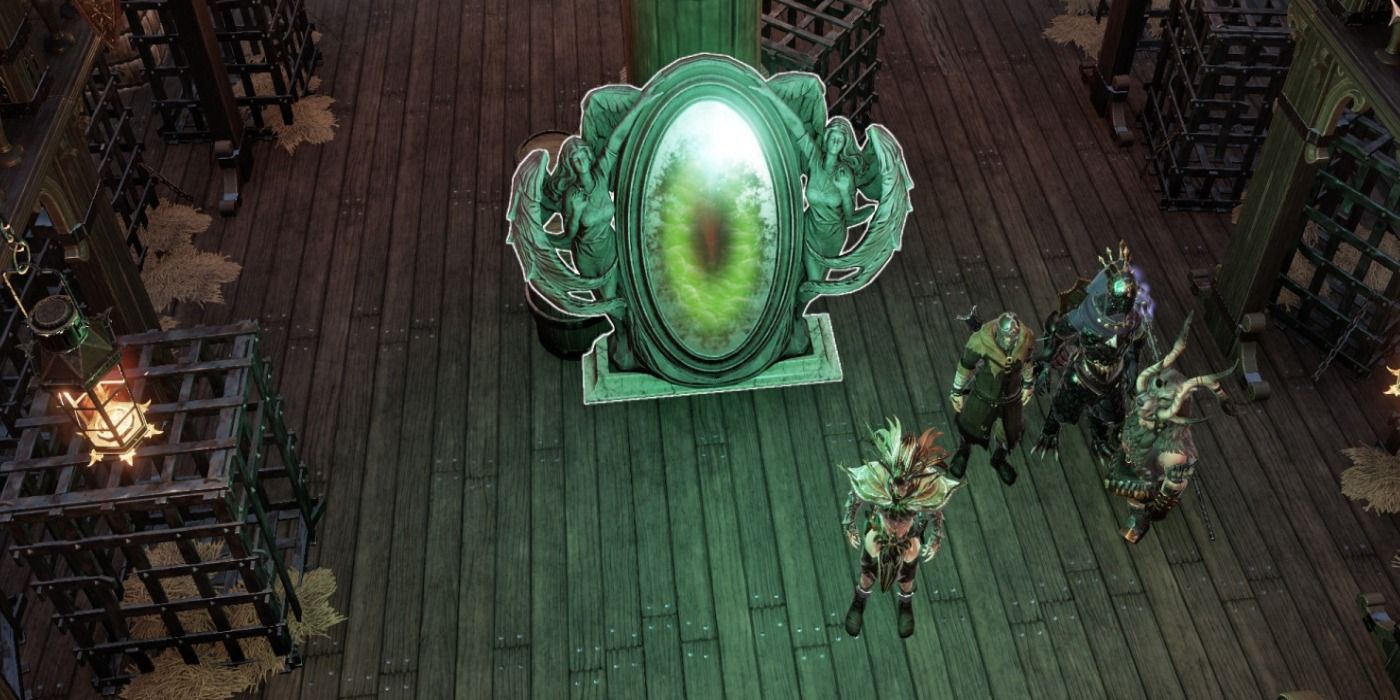 Divinity Original Sin 2's Magic Mirror located in Fort Joy
