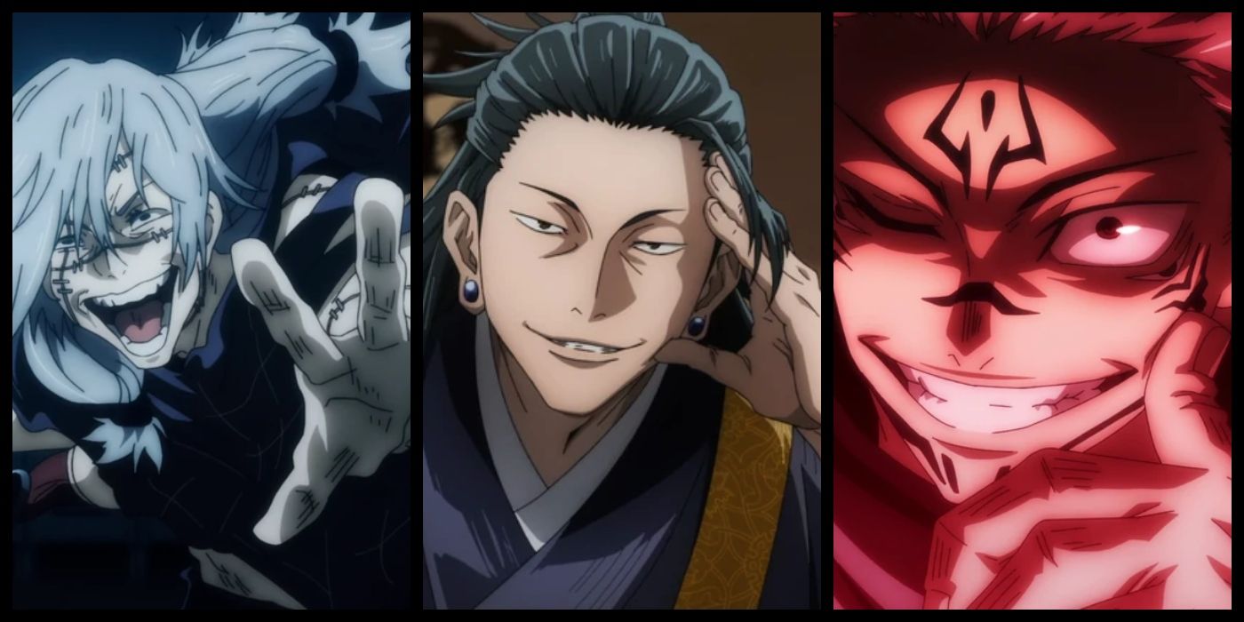 Mahito Geto and Sukuna in Jujutsu Kaisen