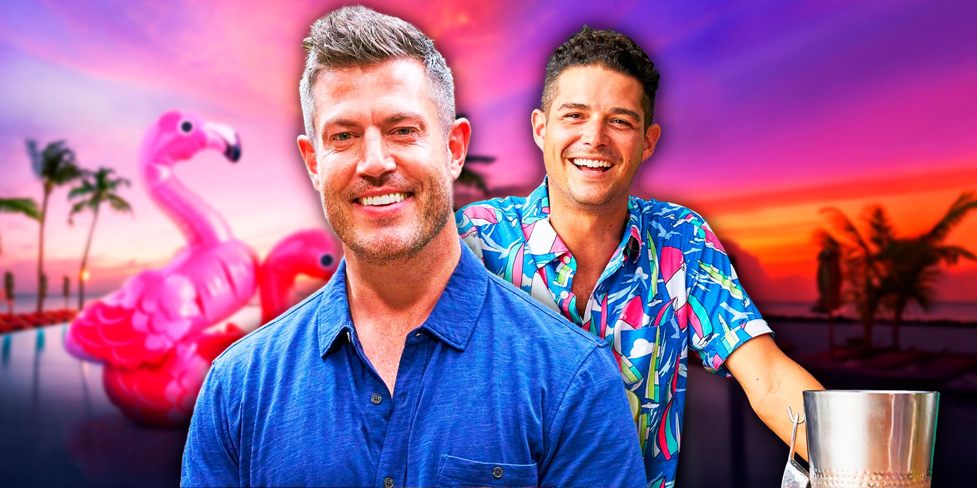 Jesse Palmer and Wells Adams from bachelor in Paradise promo