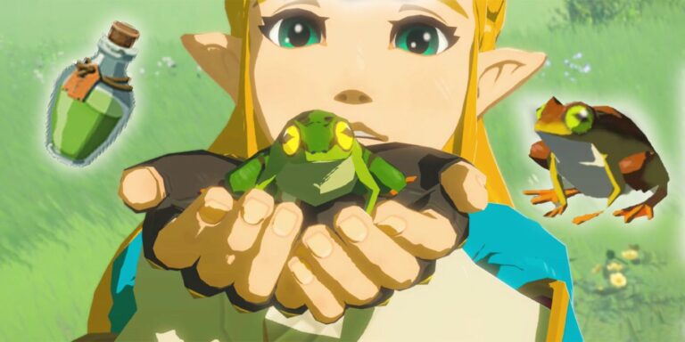 Meilleurs emplacements d&rsquo;élevage de grenouilles infatigables à Zelda: TOTK
