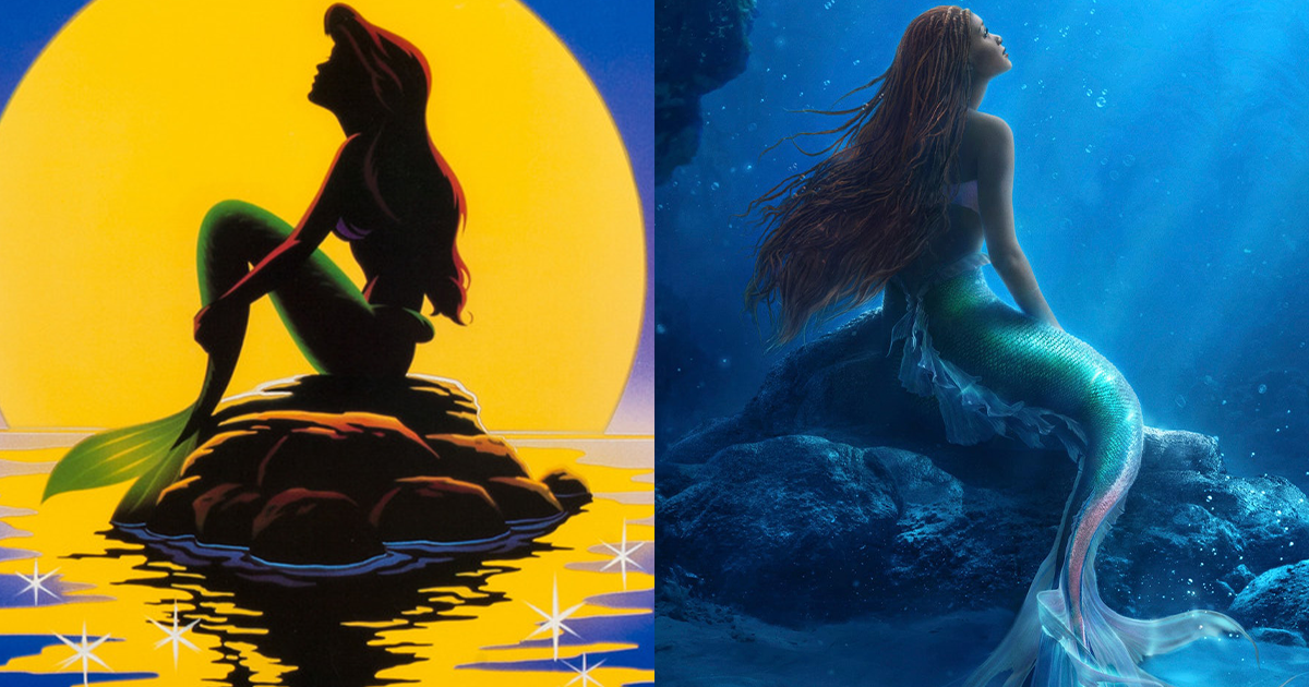 Comparaison des versions live-action et animées de La Petite Sirène