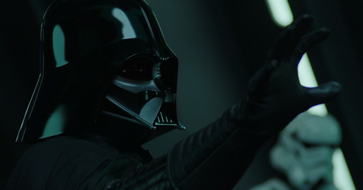Darth Vader using his Force powers