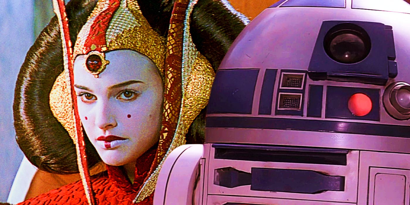 Padmé Amidala and R2-D2 in Star Wars The Phantom Menace