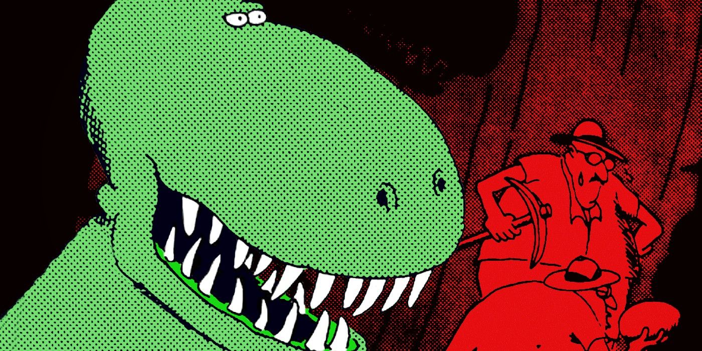 the far side dinosaur