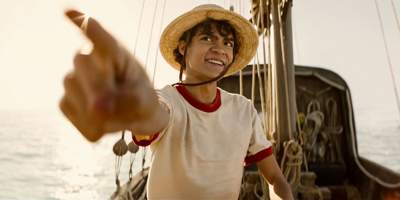 Monkey D Luffy in One Piece on Netflix live-action remake