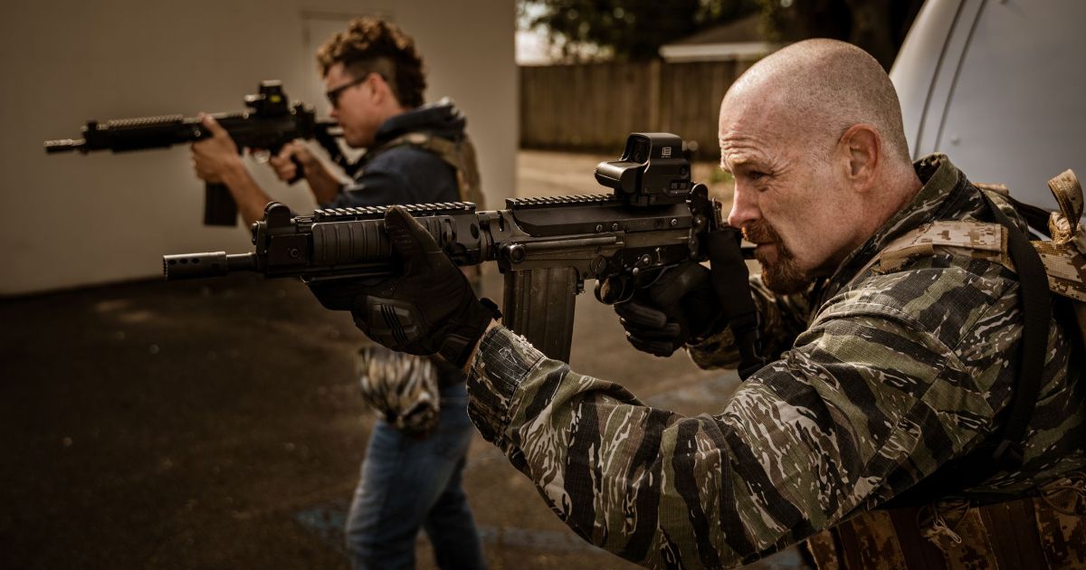 William Kaufman et Max Martini sur le film d'action militaire The Channel
