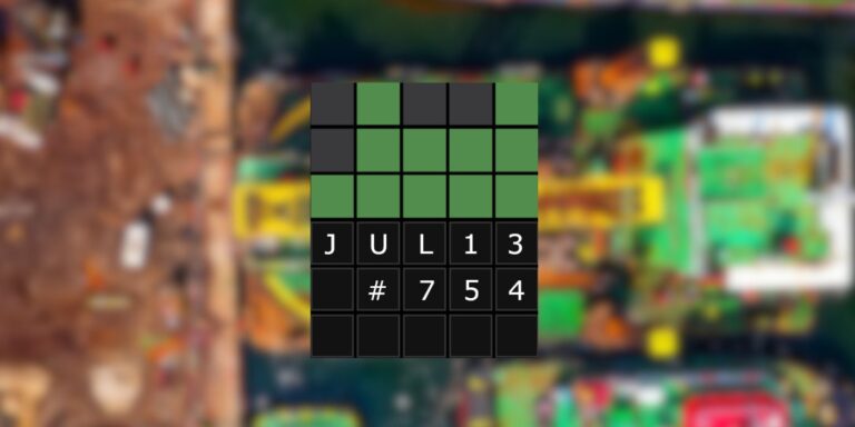 Réponse et astuces Wordle d&rsquo;aujourd&rsquo;hui pour le 13 juillet 2023 (Puzzle #754)
