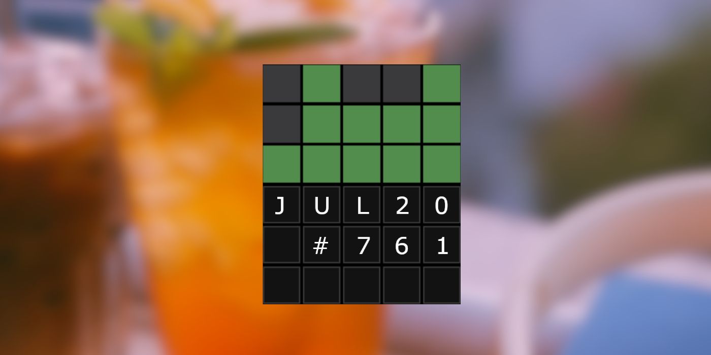 Réponse et astuces Wordle d'aujourd'hui pour le 20 juillet 2023 (Puzzle #761)