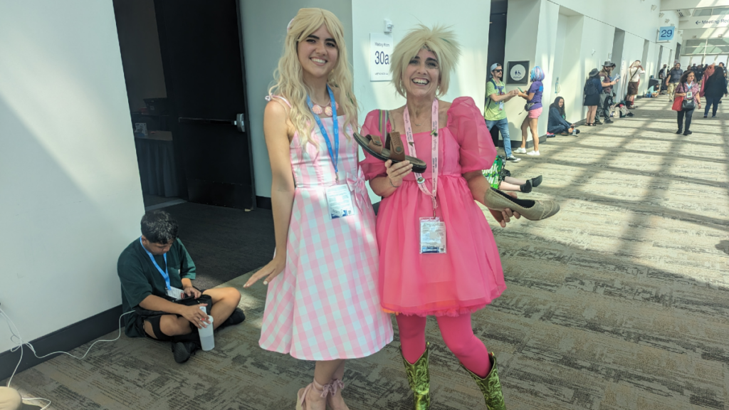 SDCC Cosplay Barbie et Barbie bizarre