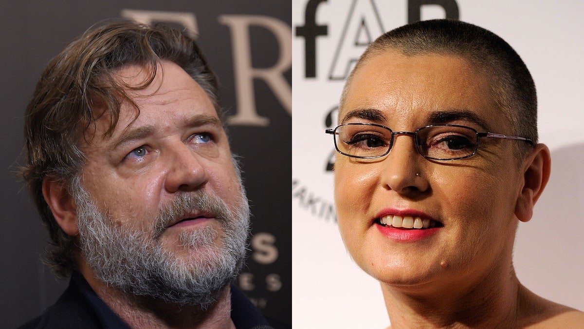 Russell Crowe écrit un conte poétique et émouvant sur la rencontre fortuite avec Sinéad O'Connor : "Une femme avec un but a passé le pas…"