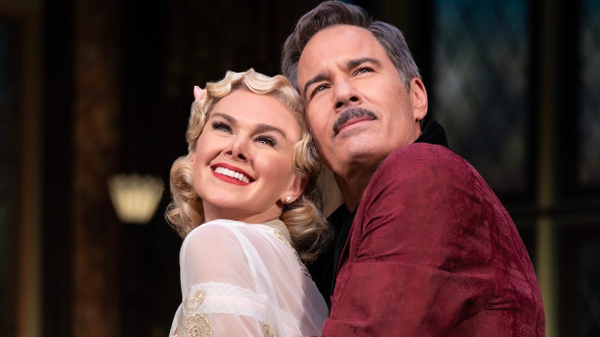 Laura Bell Bundy and Eric McCormack in