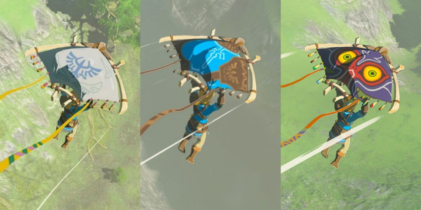 Zelda: TOTK - Tous les tissus de parapente (et comment les débloquer)