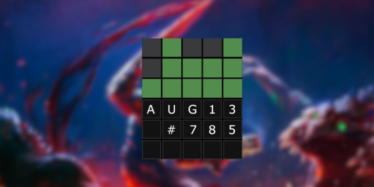 Réponse et astuces Wordle d&rsquo;aujourd&rsquo;hui pour le 13 août 2023 (Puzzle #785)