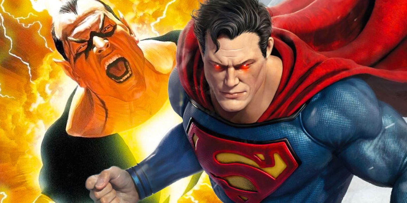 Superman vs Black Adam a été réglé avec une ligne jetable
