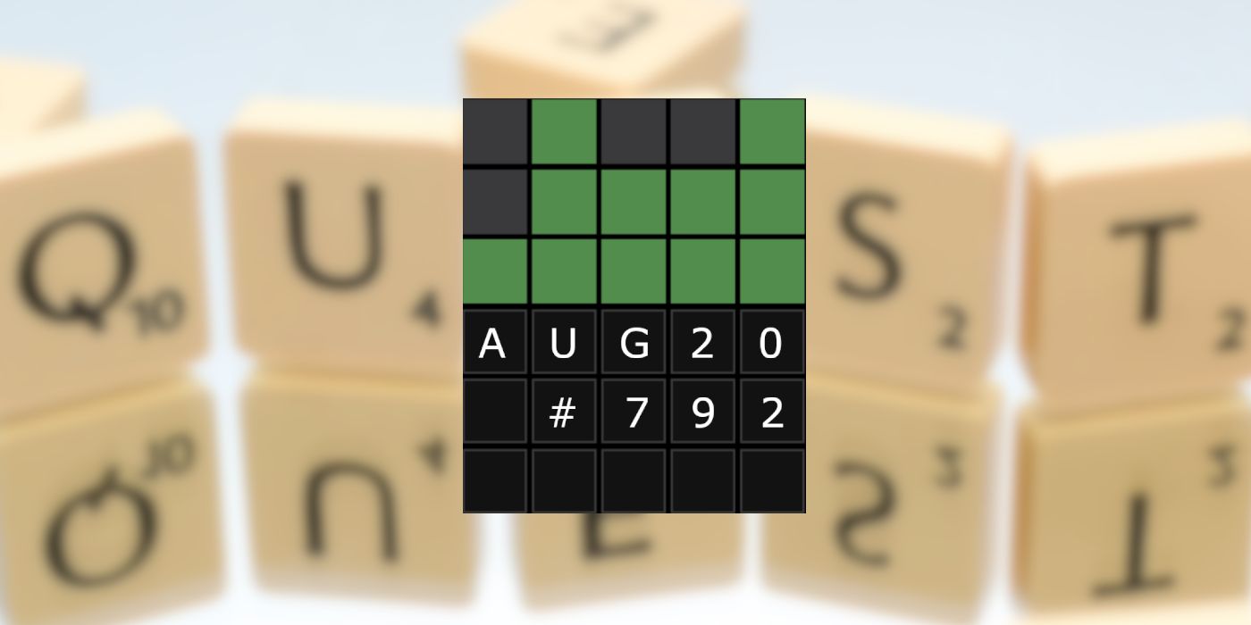 Réponse et astuces Wordle d'aujourd'hui pour le 20 août 2023 (Puzzle #792)