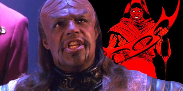 Le grand-père de Worf a prédit la guerre divine de Star Trek à l’époque du TOS