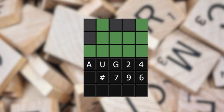 Réponses et astuces Wordle du jour pour le 24 août 2023 (Puzzle n° 796)
