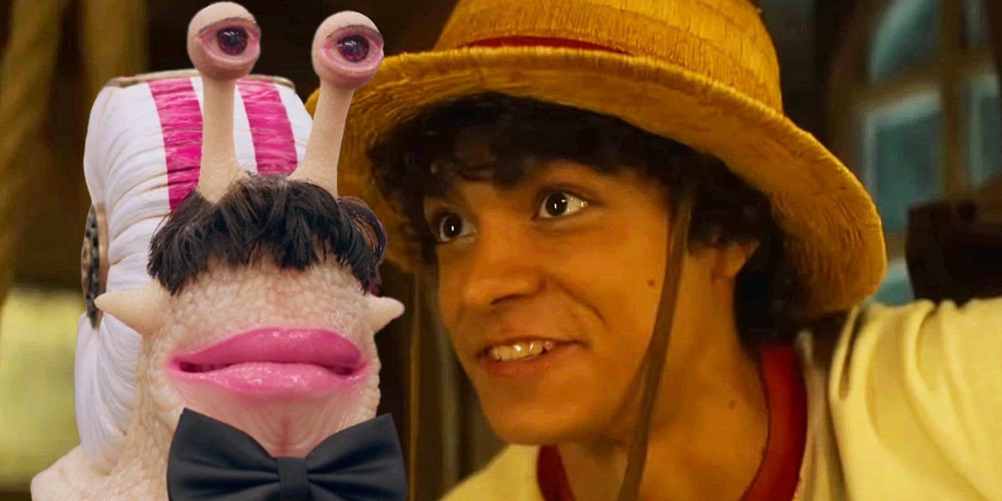 Le créateur de One Piece reçoit un cadeau de téléphone escargot emblématique de l'acteur Luffy dans une vidéo rare d'un artiste manga